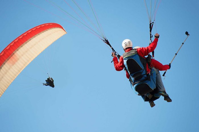 Tandem Paragliding from Mt Olympos